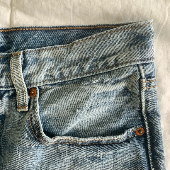 Levi’s 501 jean shorts waveline - medium wash - Picture 4 of 13